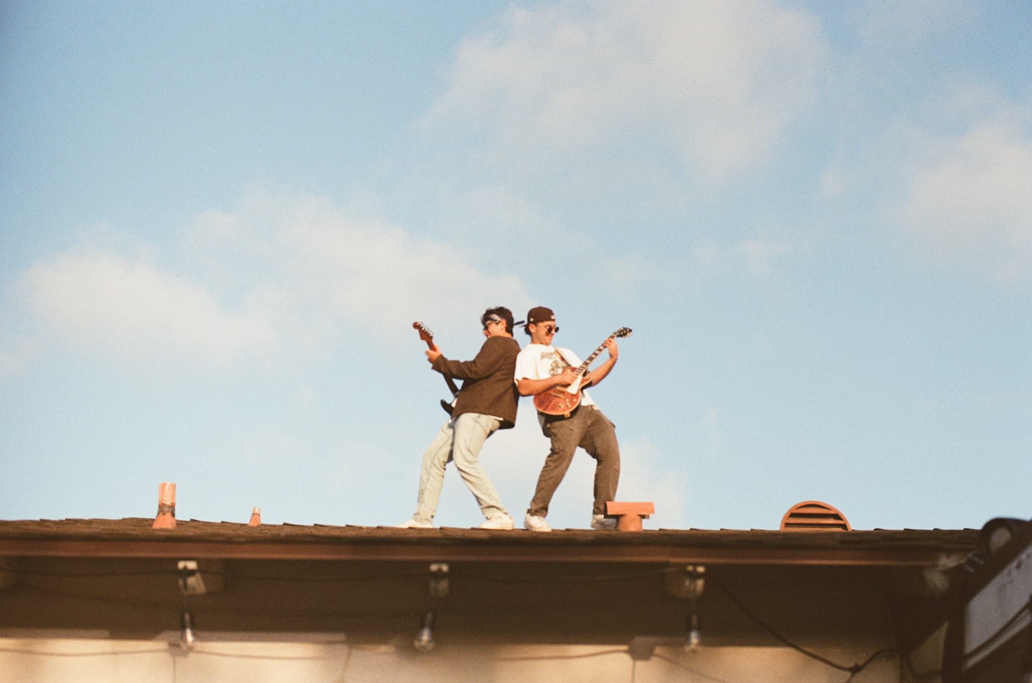 Stoke Club on a rooftop, Polaroid release